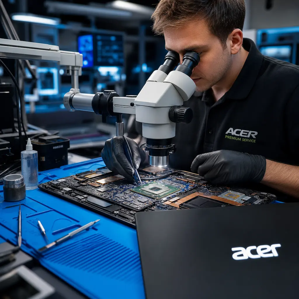 Замена видеокарты ноутбука Acer в Уфе