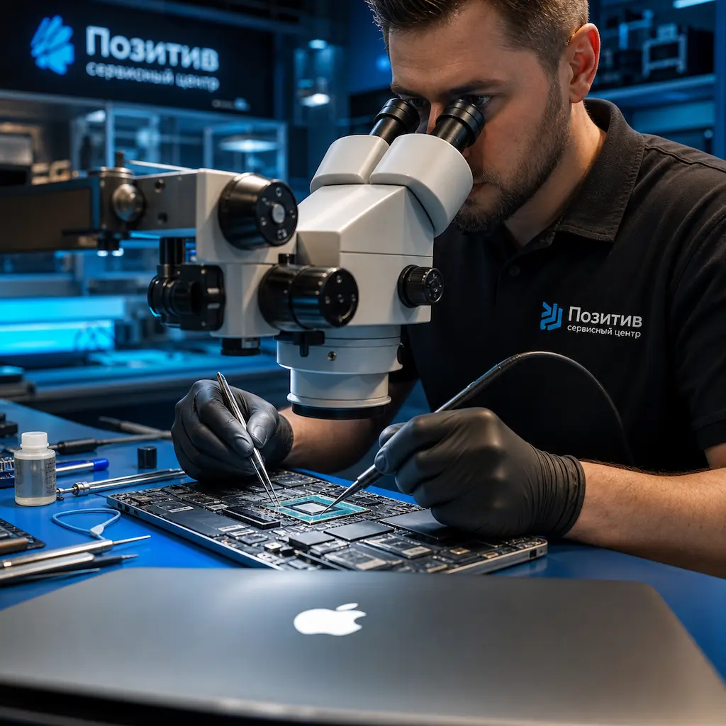 Замена видеокарты Apple MacBook в Уфе