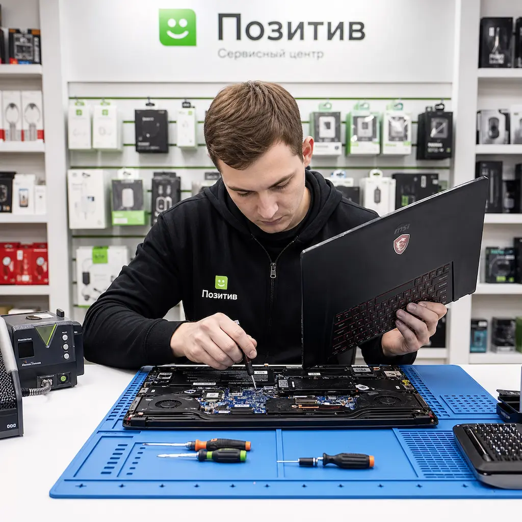 заменить клавиатуру на ноутбуке MSI в Уфе
