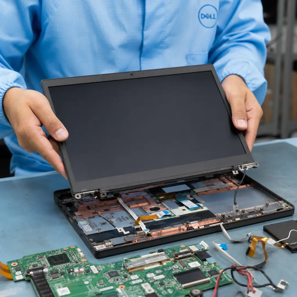 заменить матрицу ноутбука Dell в Уфе