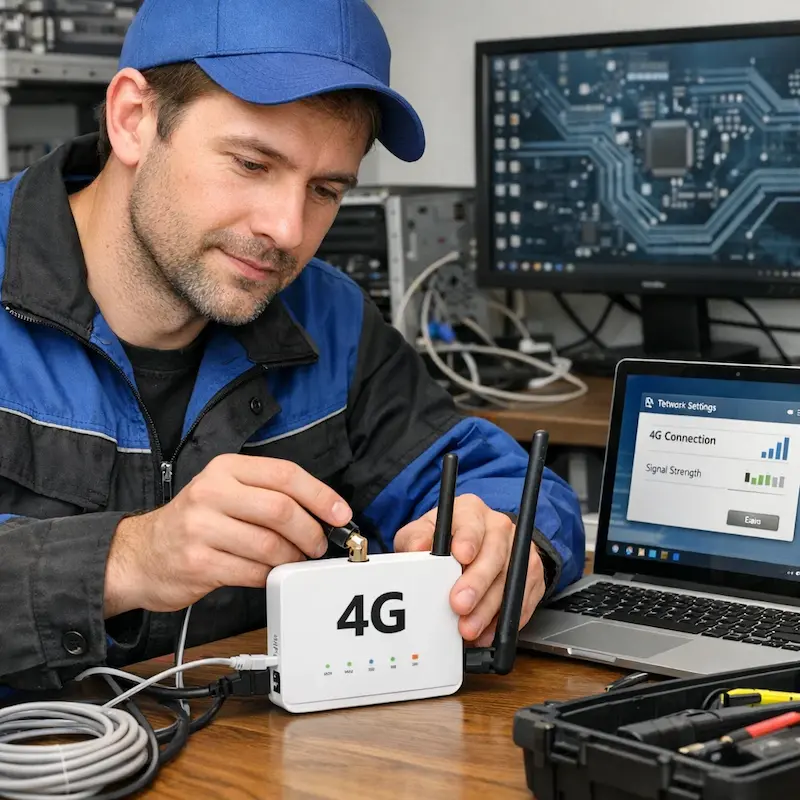 Настройка 4G модема в Уфе