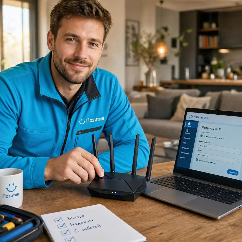 Настроить wi-fi роутер в Уфе