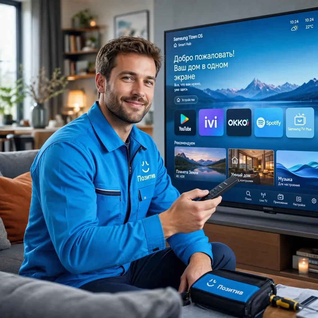 Настройка Smart TV в Уфе