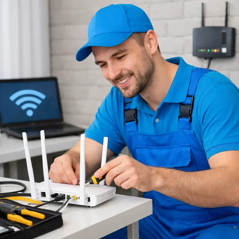 Настройка Wi - Fi в Уфе