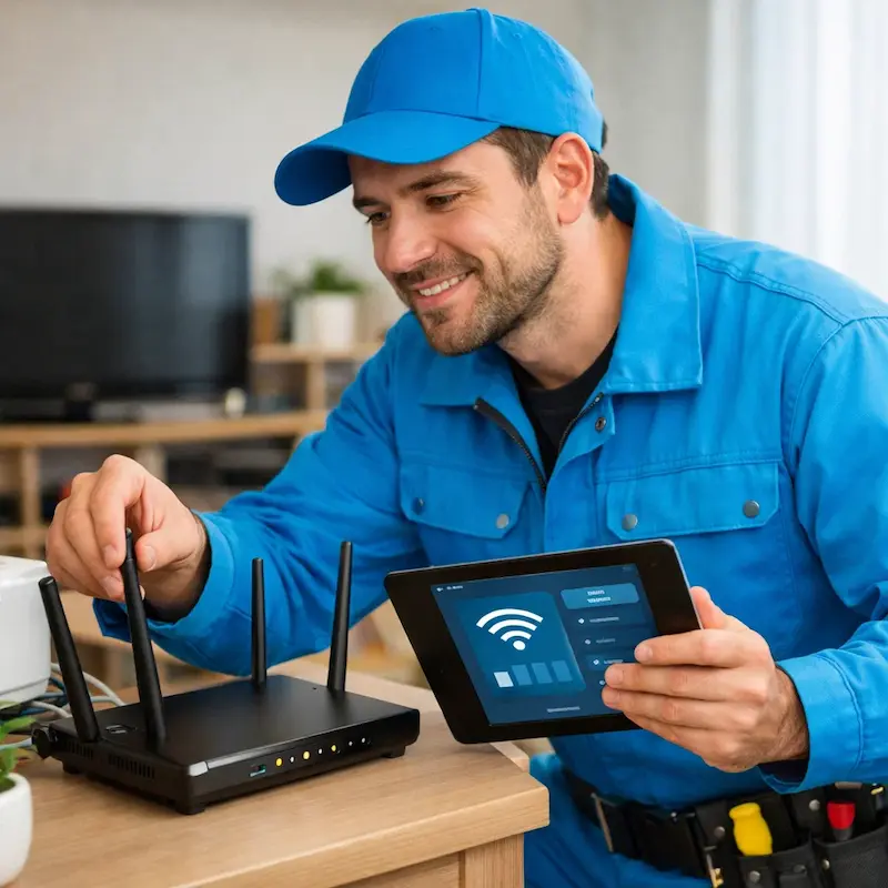 Настройка Wi-Fi для квартиры, дома и офиса в Уфе