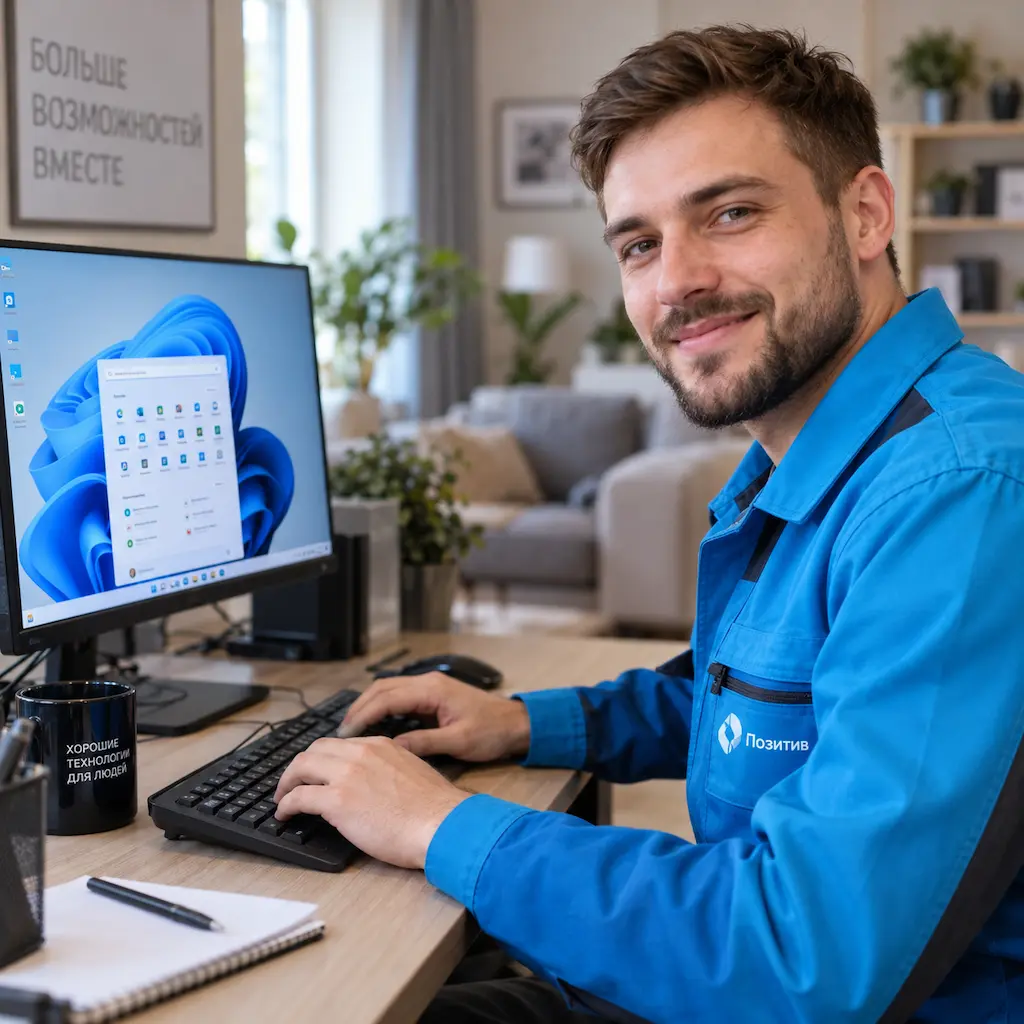 Настройка Windows в Уфе на дому