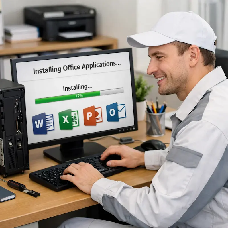 Установка и настройка программ на компьютере в Уфе