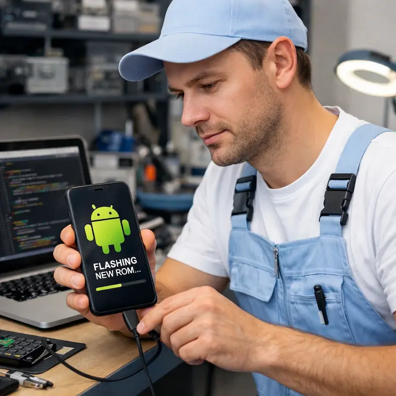 Прошивка Android в Уфе