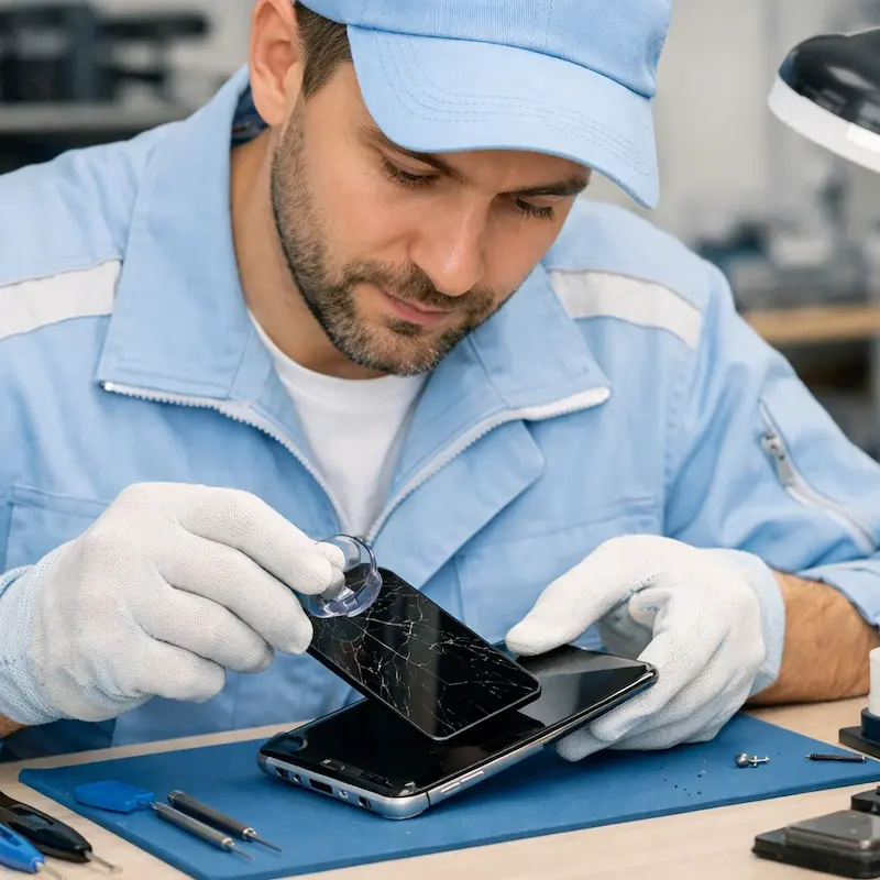 Заменить сенсорное стекло на смартфоне в Уфе