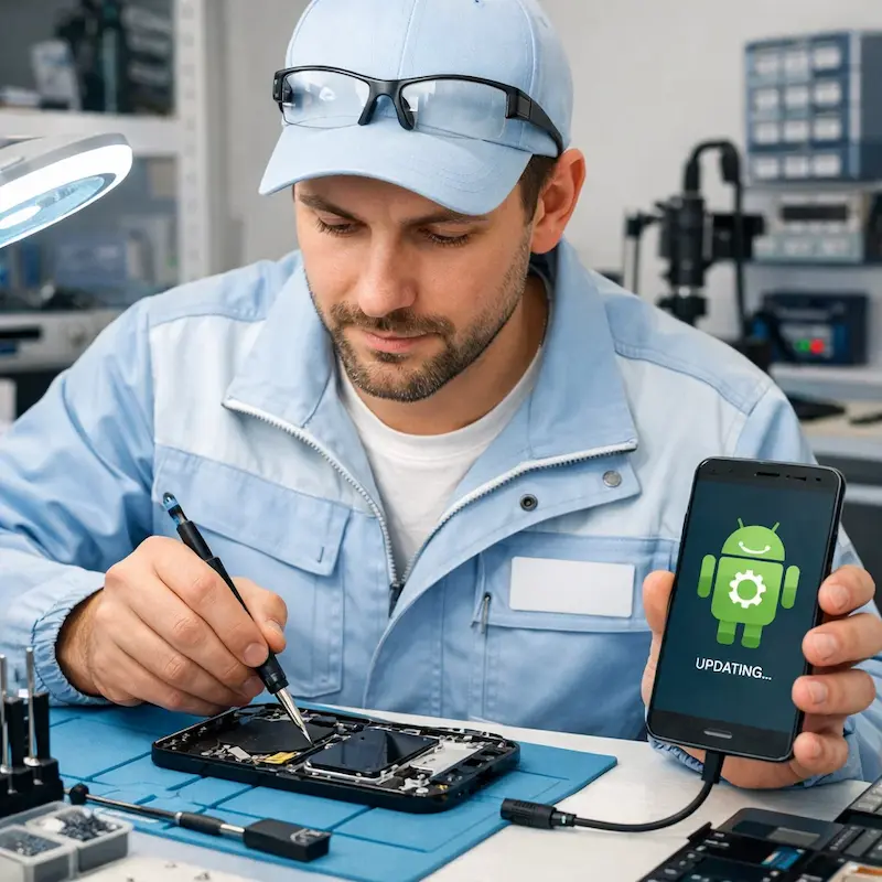 Настройка системы Android в Уфе